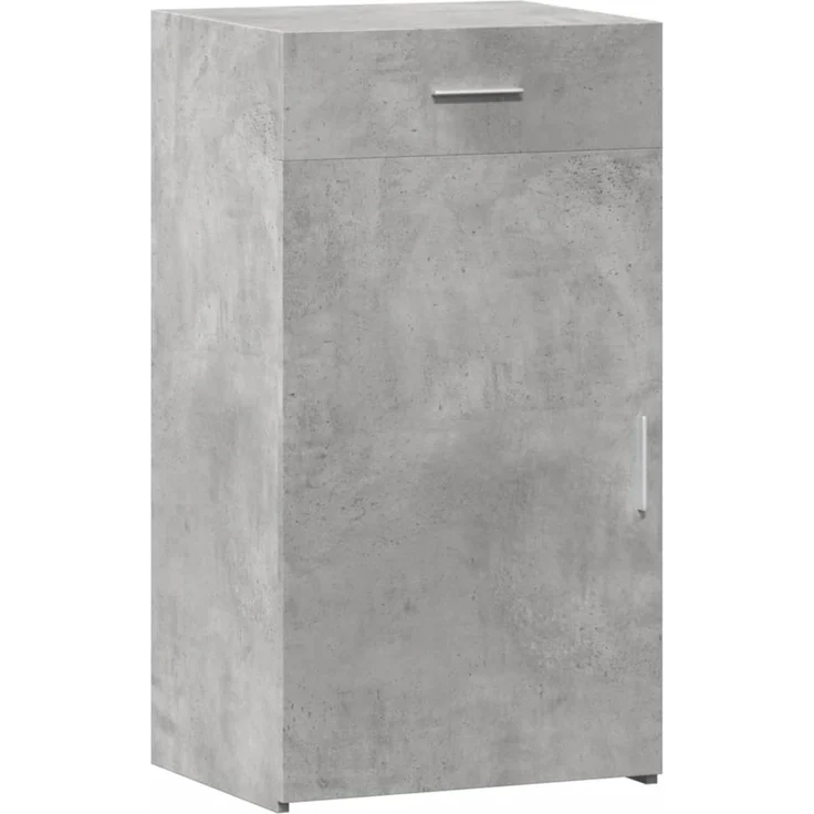 vidaXL Sideboard Betongrau 50x42,5x93 cm Holzwerkstoff 846295 – Bild 2