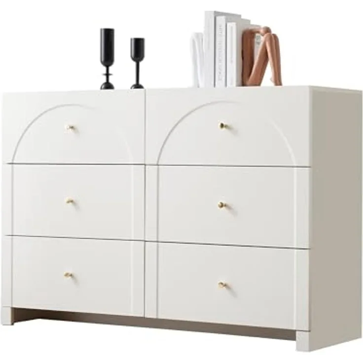 SOFTWEARY Kommode mit Schubladen (120/40/88 cm), Schubladenkommode, Mehrzweckschrank