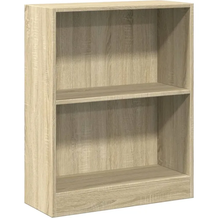 vidaXL Bücherregal Sonoma-Eiche 60x24x76 cm Holzwerkstoff 800858