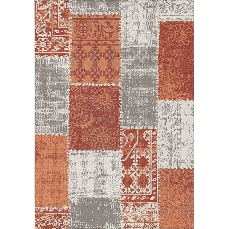 Karat Outdoorteppich | Cotton | 5 Farben | Rot / 200x290 cm