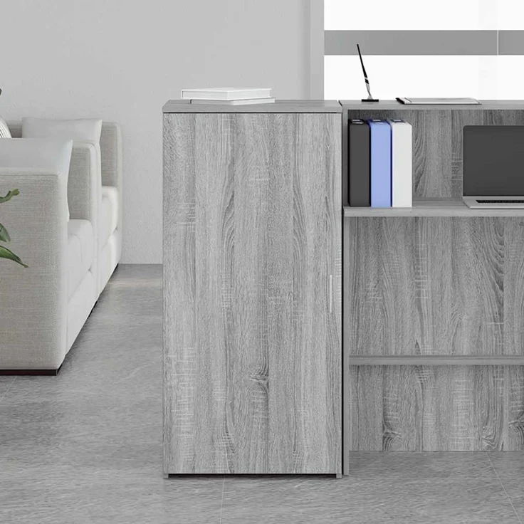 vidaXL Lagerschrank Grau Sonoma 50x45x103,5 cm Holzwerkstoff 859047 – Bild 3