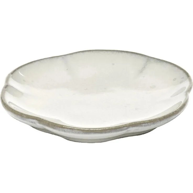 SERAX Inku Teller gerippt L Inku White, ø: 89 mm