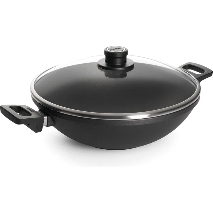 WOLL Gusstopf NOWO Titanium Induction Ø 32 cm Guss-Aluminium Induktionsboden abnehmbarem Griff
