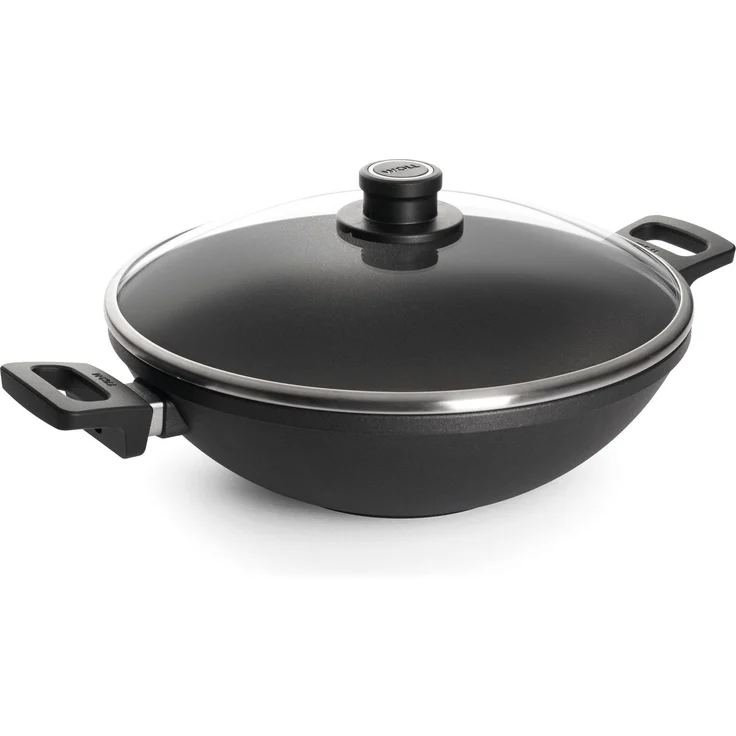 WOLL Gusstopf NOWO Titanium Induction Ø 32 cm Guss-Aluminium Induktionsboden abnehmbarem Griff – Bild 1