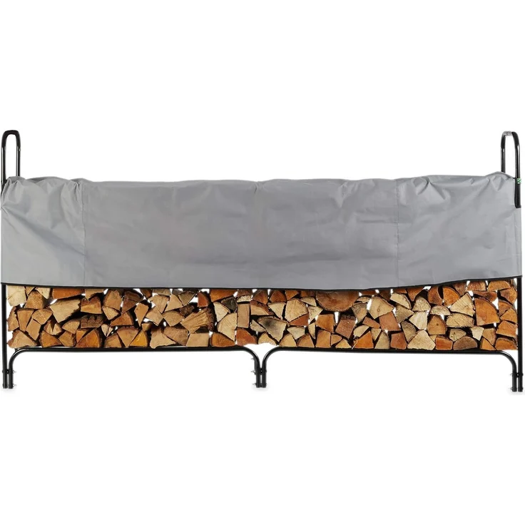 Relaxdays Kaminholzregal Metall – Bild 8