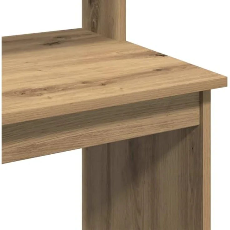 vidaXL Schreibtisch mit Regal Artisan-Eiche 102x45x148cm Holzwerkstoff 855835 – Bild 5
