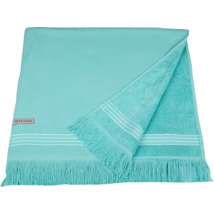 ROSS Hamamtuch Hamam, Hamam Frottier (Packung, 1-St), idealer Begleiter für Strand, Sauna oder Wellnessbereich