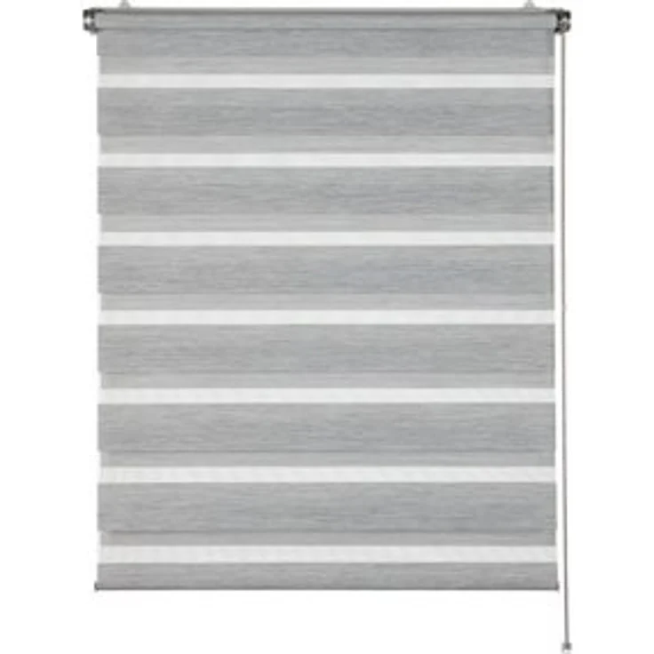 Doppelrollo Tilda, SCHÖNER WOHNEN-Kollektion, transparent, mit Bohren/ohne Bohren, freihängend, Klemmfix, geklemmt, silberne oder weiße Rollo-Technik – Bild 6