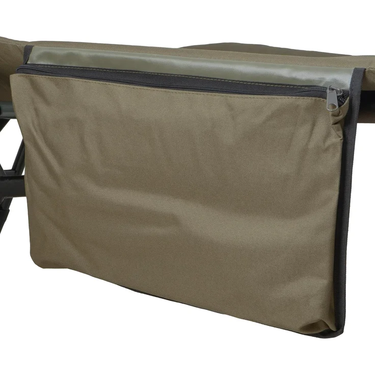 CampFeuer Angelliege Karpfenliege XXL, 200 x 81 x 41-98 cm, Campingliege, faltbar Einfach auf- und abzubauen – Bild 5