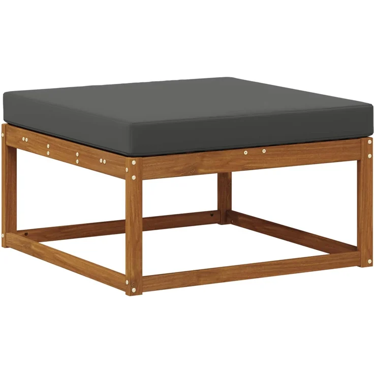 vidaXL Outdoor-Sofagarnitur 4 stk. 4-Sitzer Natur und Anthrazit 3367410 – Bild 4