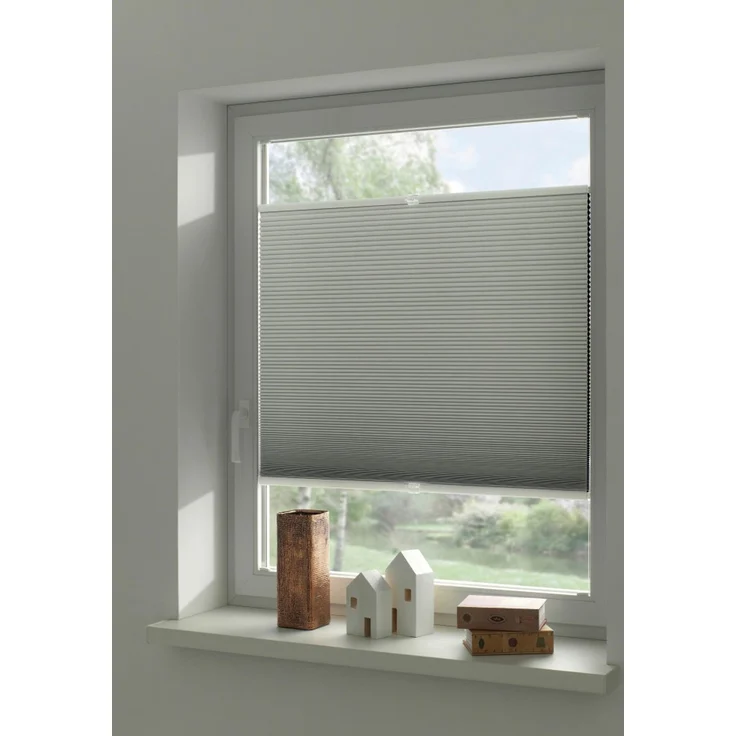 Gardinia Waben-Verdunklungsplissee weiß Concept – Bild 3