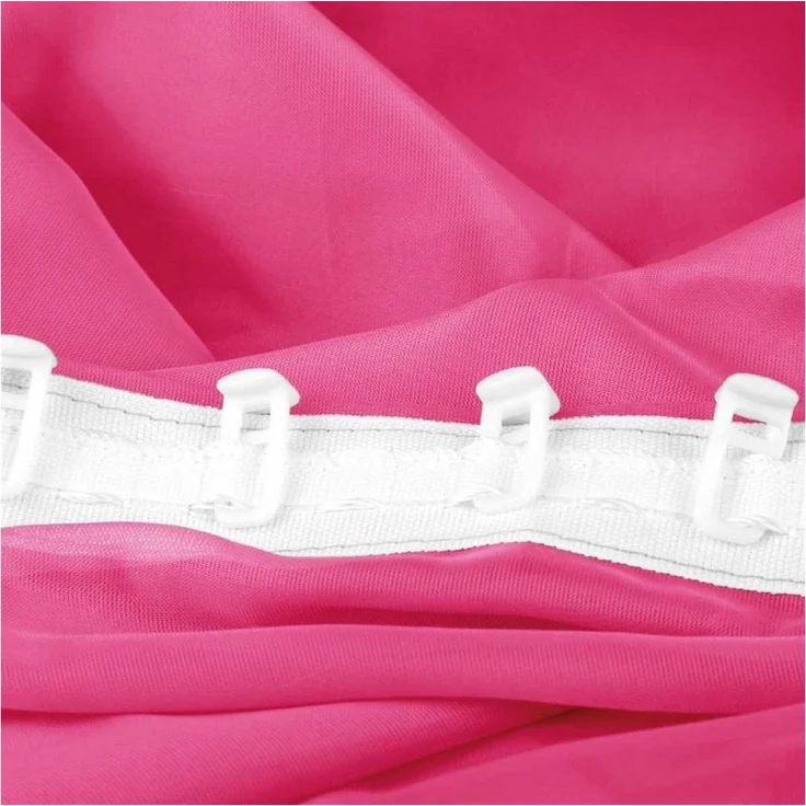 Bestlivings Vorhang (2 St), Kräuselband, transparent, Voile, Gardinenset "Transparent" mit Universalband – Bild 3