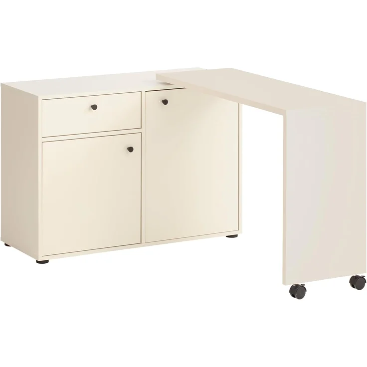 Schildmeyer Kommode und Schreibtisch Lovund 701950, cremebeige, 104,6 x 39 x 75,3 cm – Bild 4