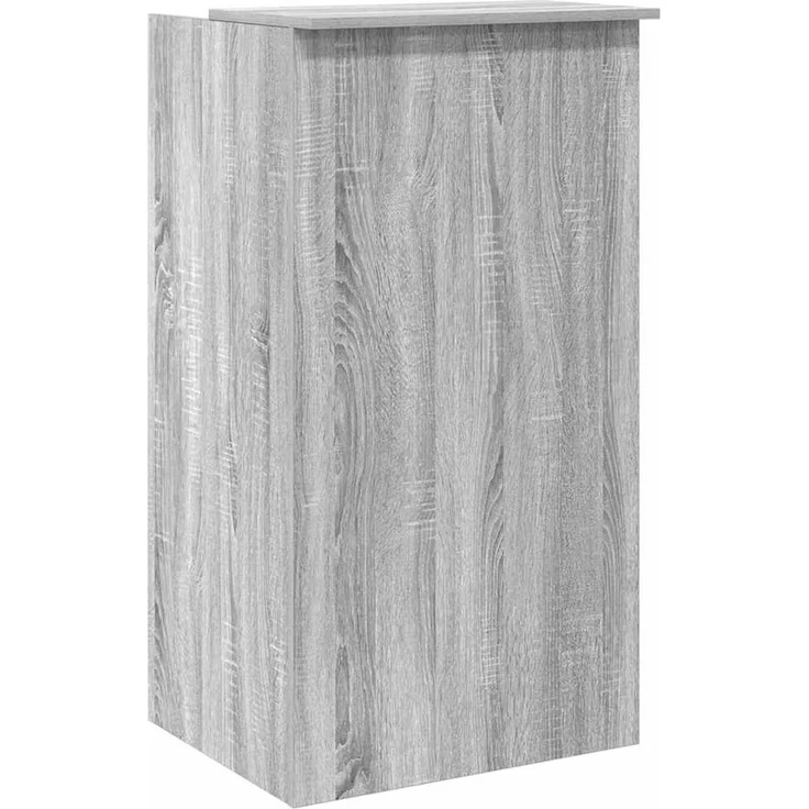 vidaXL Empfangstheke Grau Sonoma 55x50x103,5 cm Holzwerkstoff 859020 – Bild 6