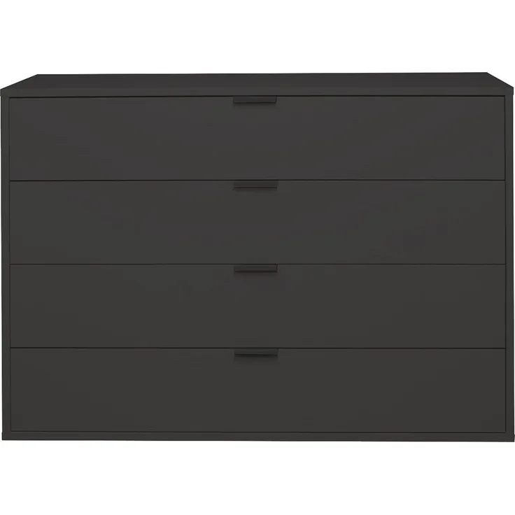 Kommode Erna 119x45x87 Anthrazit matt Lack 14720