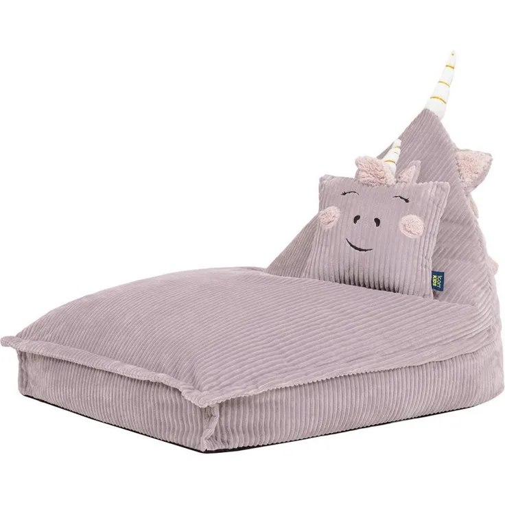 icon Sitzsack Kinder Animalfreunde mit Kissen aus Cord, 72x102x66cm, Made in Germany, für Kinderzimmer