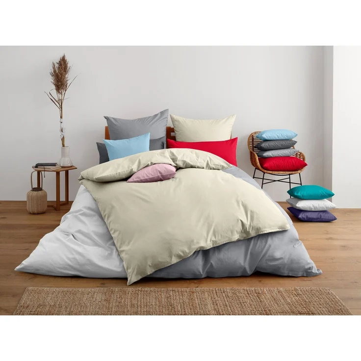 OTTO home Bettwäsche Luisa, Renforcé, 2 teilig, 100% Baumwolle, ab Gr. 135x200, auch in PREMIUM Qualitäten erhältlich – Bild 1