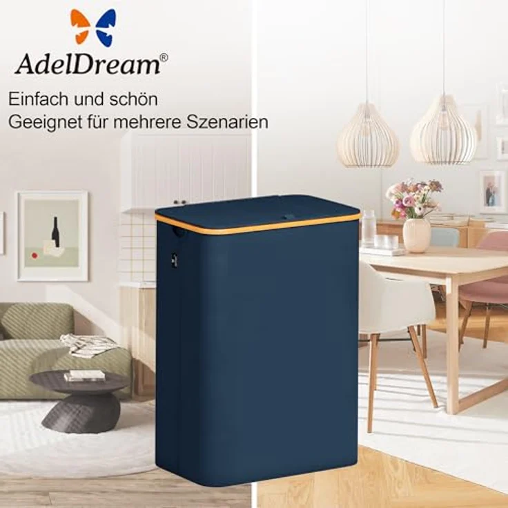 AdelDream Aufbewahrungsbecher Pfandflaschen Sammelbehälter mit Deckel – Bild 9