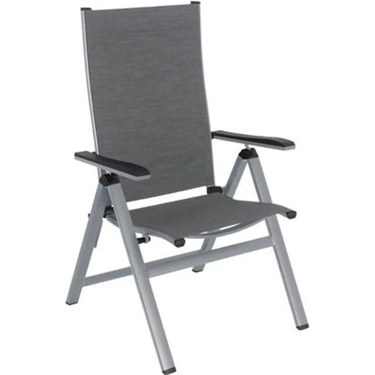 MWH Solido Gartensessel silber