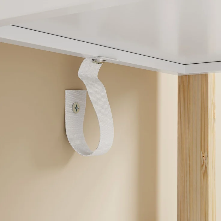 SoBuy FRG226-H-WN Badezimmerregal, MDF, Lackiert, Weiß, 28 x 90 x 20 cm – Bild 10