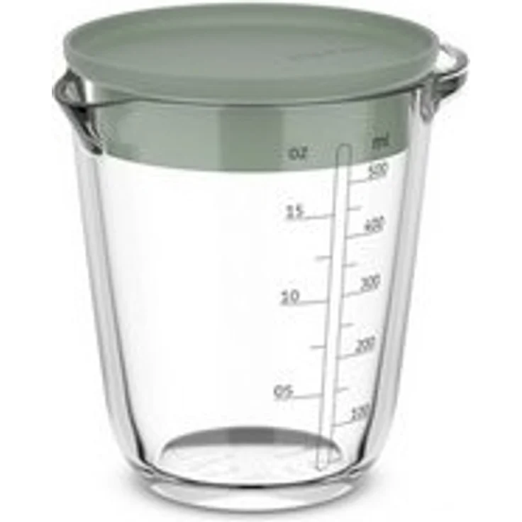 Mepal Glasmessbecher Chef It 500 ml mit Deckel Nordic Sage – Bild 2