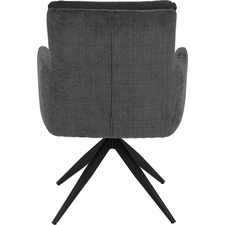 2er Set Sesselstuhl Leandra, XL Sitzbreite - Anthrazit – Bild 6
