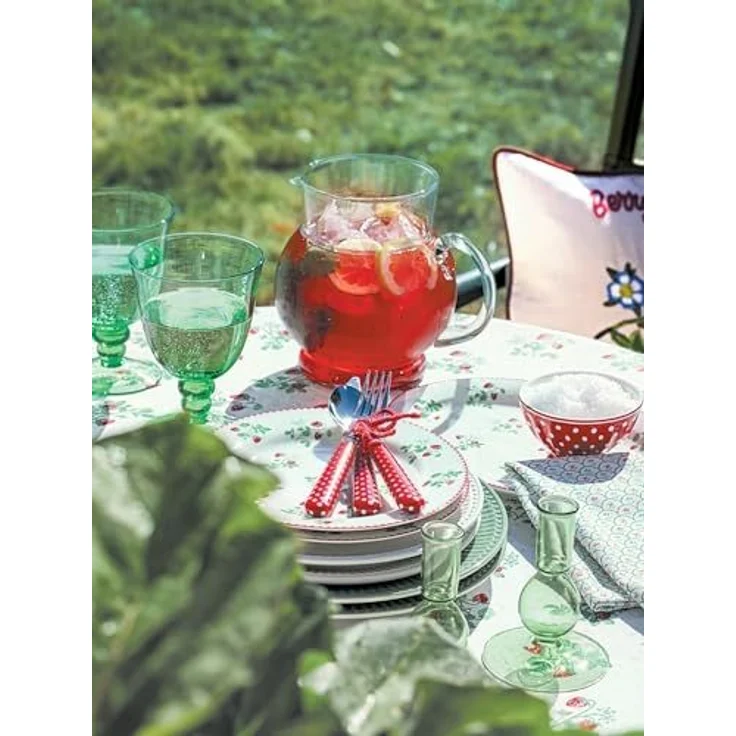 Greengate Tasse Berry Teetasse white 0,4l, Steingut – Bild 4
