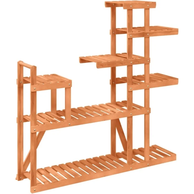 vidaXL Blumenständer 110x25x111 cm Massivholz Tanne 362868 – Bild 1