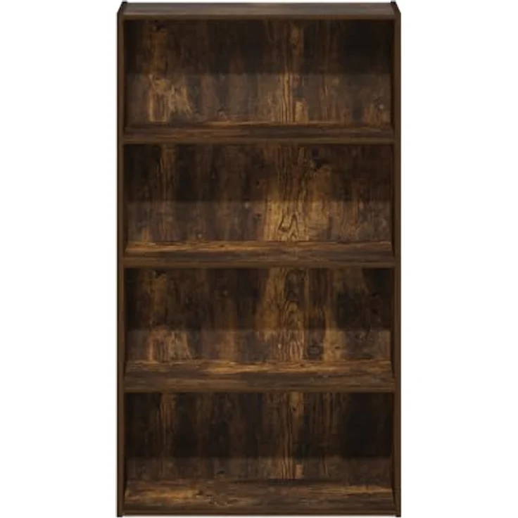 Furinno Pasir 4-stufiges offenes Regal, Bernsteinkiefer – Bild 8
