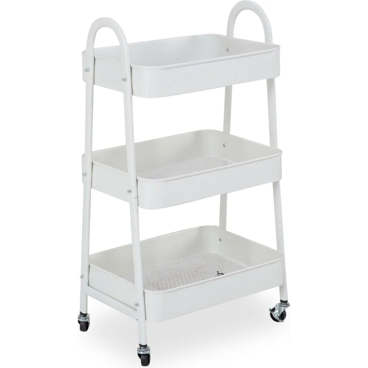 Koopmann Küchenwagen EH - Esszimmer & Küche Körbe in Weiss