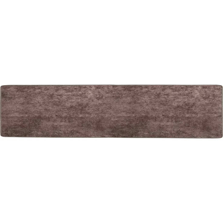 vidaXL Teppichläufer MARSA Grau 250x50 cm Polyester und PVC 42023185 – Bild 1