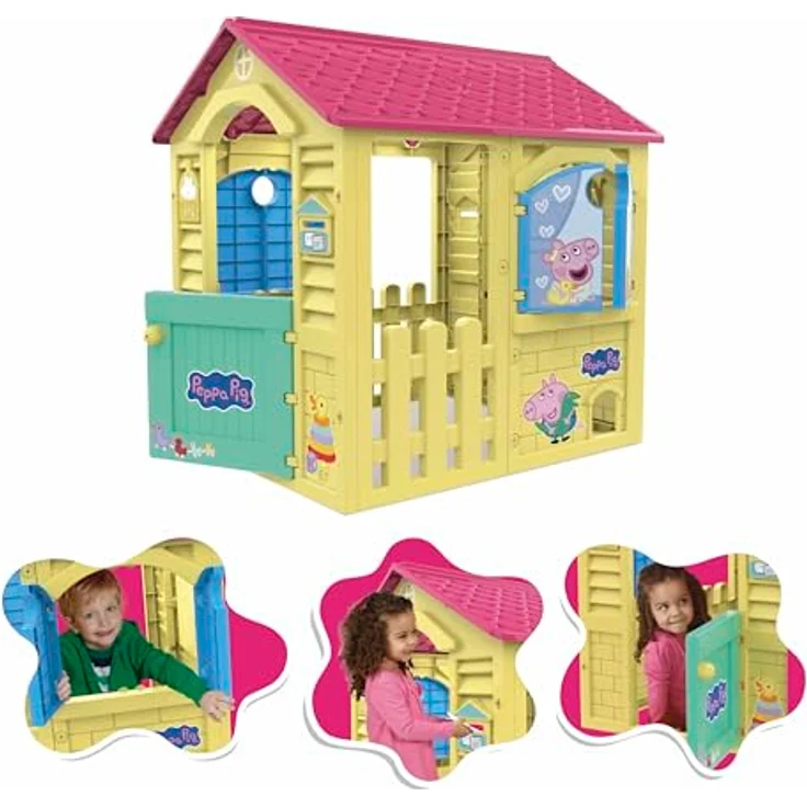 Kinderspielhaus Chicos Peppa Pig (84 x 103 x 104 cm) – Bild 5