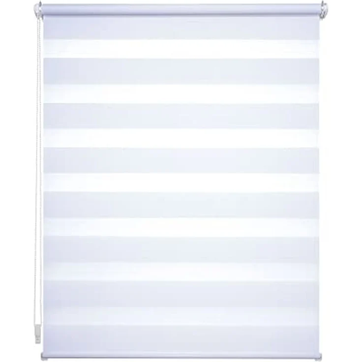 Doppelrollo Klemmfix-Duo-Rollo, Liedeco, Lichtschutz, ohne Bohren, Klemmfix, 1 Stück – Bild 7