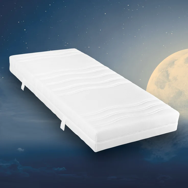 Kaltschaummatratze High Relax ergonomischer Schlaf wie im Luxus-Hotel, Beco, 21 cm hoch, Qualität 100% Made in Germany, 100x200 cm, Härtegrad H4 – Bild 10