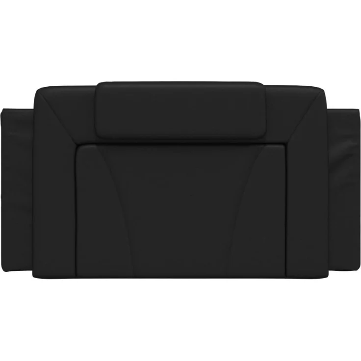 vidaXL Kopfteil-Kissen Schwarz 100 cm Kunstleder 374774 – Bild 6