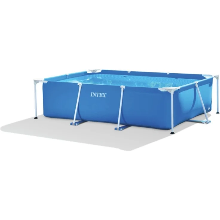 Intex 'Frame Swimming Pool Set Serie Family I', blau, 220 x 150 x 60 cm, rechteckig – Bild 2