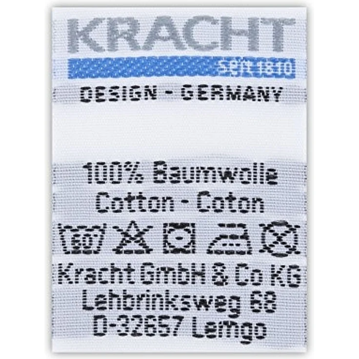 Kracht Geschirrtuch 100% Liebe, (Set, 3-tlg, Set), 3er Pack Frottee Küchenhandtücher (3 Stück), ca. 50x50cm Baumwolle – Bild 2