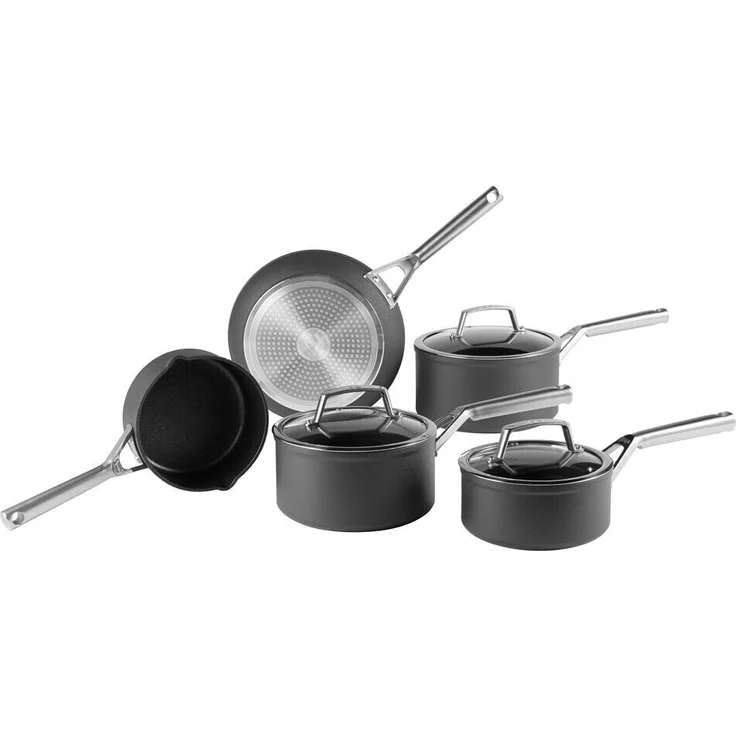 Ninja Topf- und Pfannenset, 5-teilig, 16-24cm, Zerostick, Induktion-geeignet, C35000EU