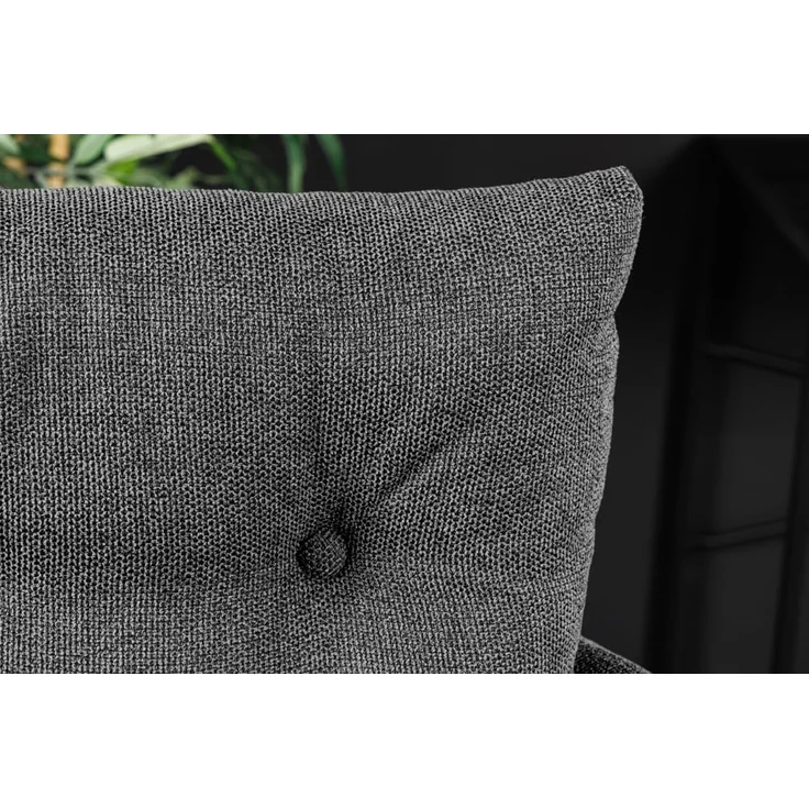 riess-ambiente Barhocker BIG GEORGE anthrazit / schwarz · Samt · Flachgewebe (Einzelartikel, 1 St), Tresenstuhl · Esszimmer · 360° drehbar · mit Armlehne · Federkern – Bild 5