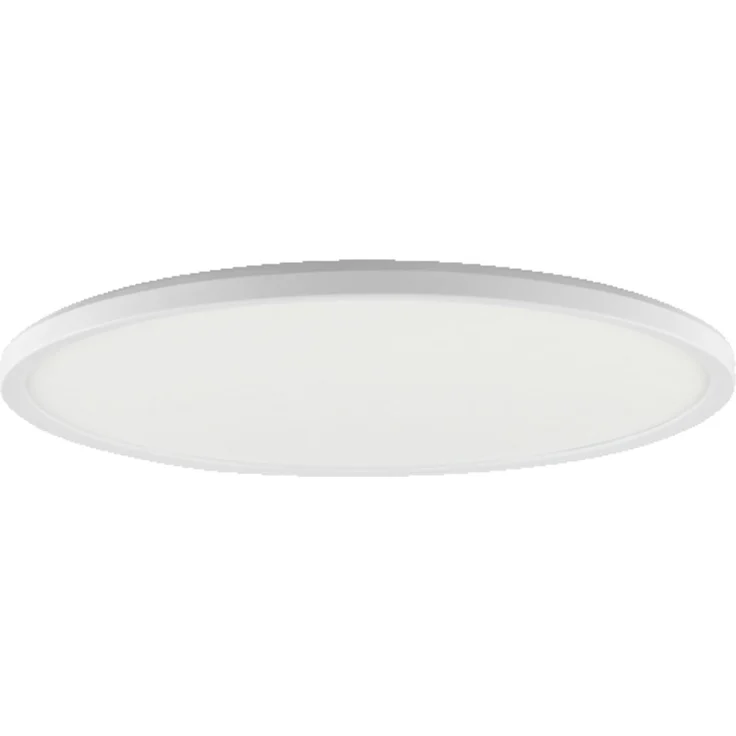 Brilliant LED Panel Lumaro rund Ø 42 cm dimmbare Deckenleuchte mit Fernbedienung 3000 Lumen, 4000K neutralweiß ICRGB Farbwechsel & Memory- Funktion für Wohn- & Arbeitsbereiche