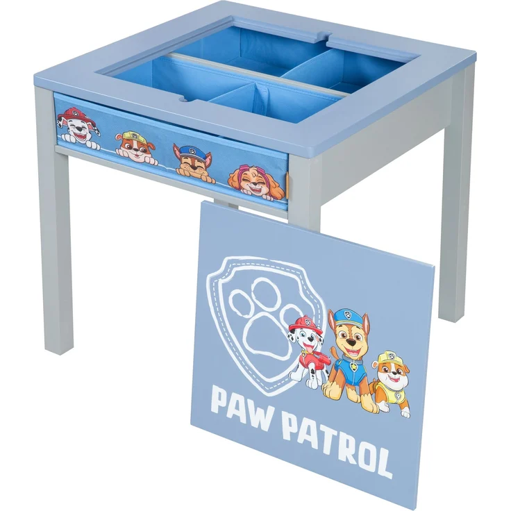roba Sitzgruppe 'Paw Patrol' mit Wendeplatte - inkl. 2 Canvasboxen - Blau / Grau – Bild 5