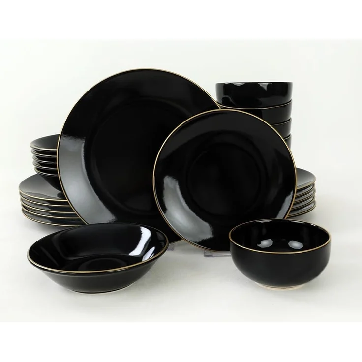 Hermia Concept Teller-Set 100% CERAMIC STONEWARE M1610 (24-tlg) – Bild 3