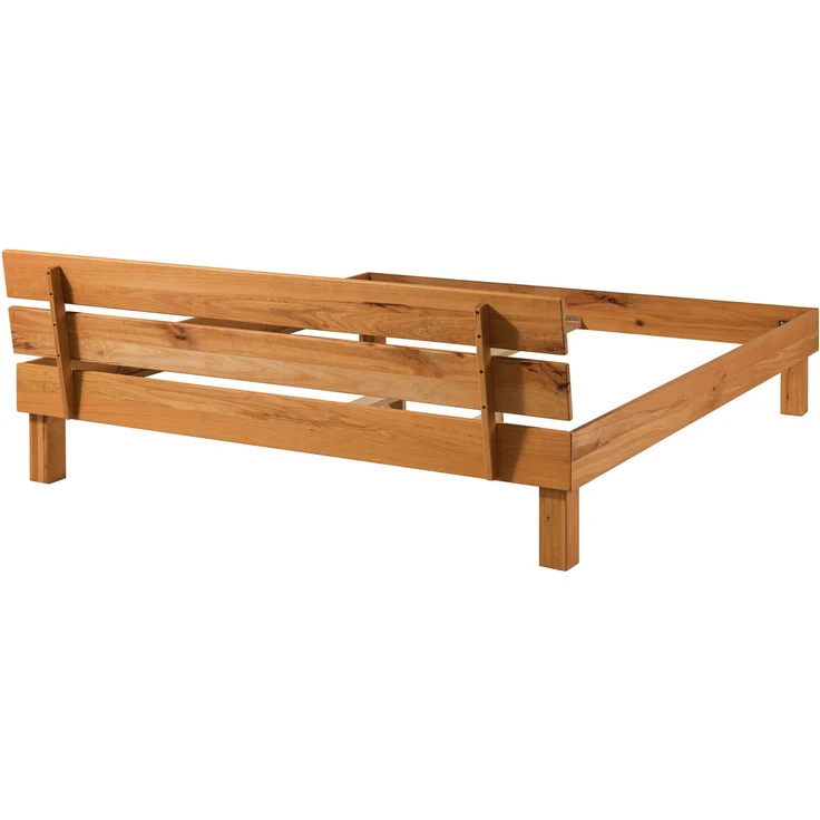 Bett Kernbuche 180x200x73 natur geölt TomMe #104 – Bild 9