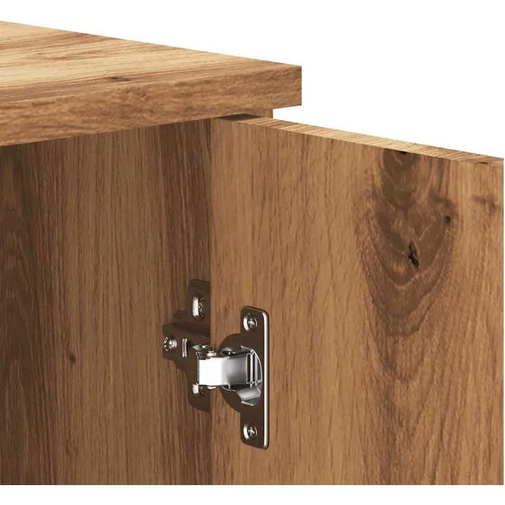 vidaXL Sideboard Artisan-Eiche 80x36x75 cm Holzwerkstoff 856007 – Bild 9