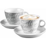 Ritzenhoff & Breker CORNELLO Cappuccino Set grau 4-teilig