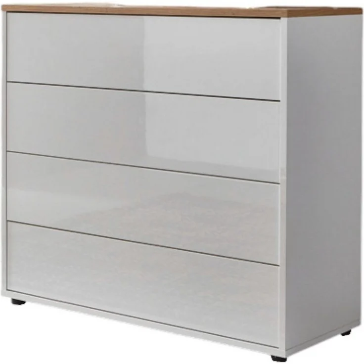 moebel-dich-auf Schubkastenkommode BEN 3 (4 Schubkästen, in verschiedenen Farben), Push-to-open-Funktion – Bild 1