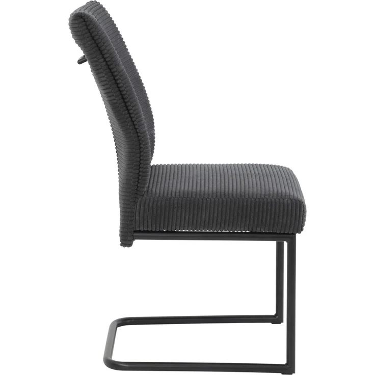 HELA Esszimmerstuhl Dagmar (Set, 2 St), Schwingstuhl mit bequemer Federkern Polsterung, Cord Bezug – Bild 4
