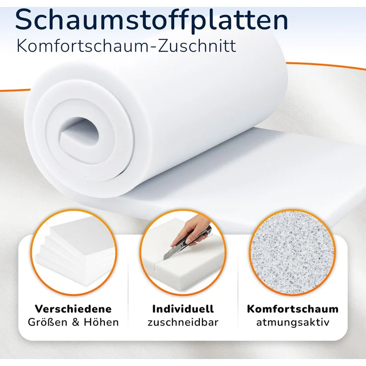 RP25040 - 100 x 200 x 4 cm -glatt – Bild 3