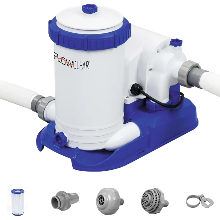 Bestway Filterpumpe 9463 l/h Poolpumpe Kartusche Typ IV bis 62000L