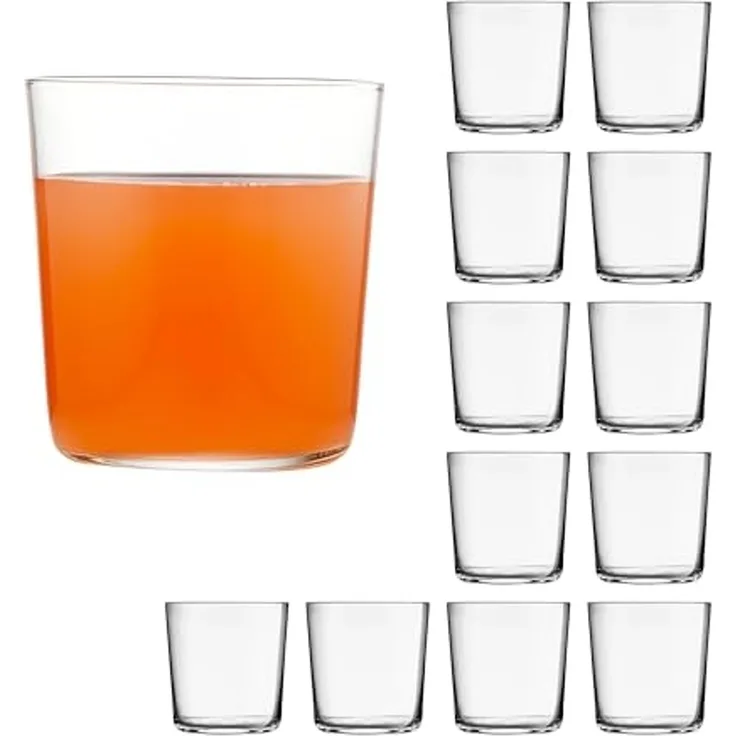 LIBBEY Gläser-Set Libbey D.O.F Glas, 12er Set -CIDRA-, 12-tlg, Glas, 384 ml, hochwertig verarbeitet, im modernen Design